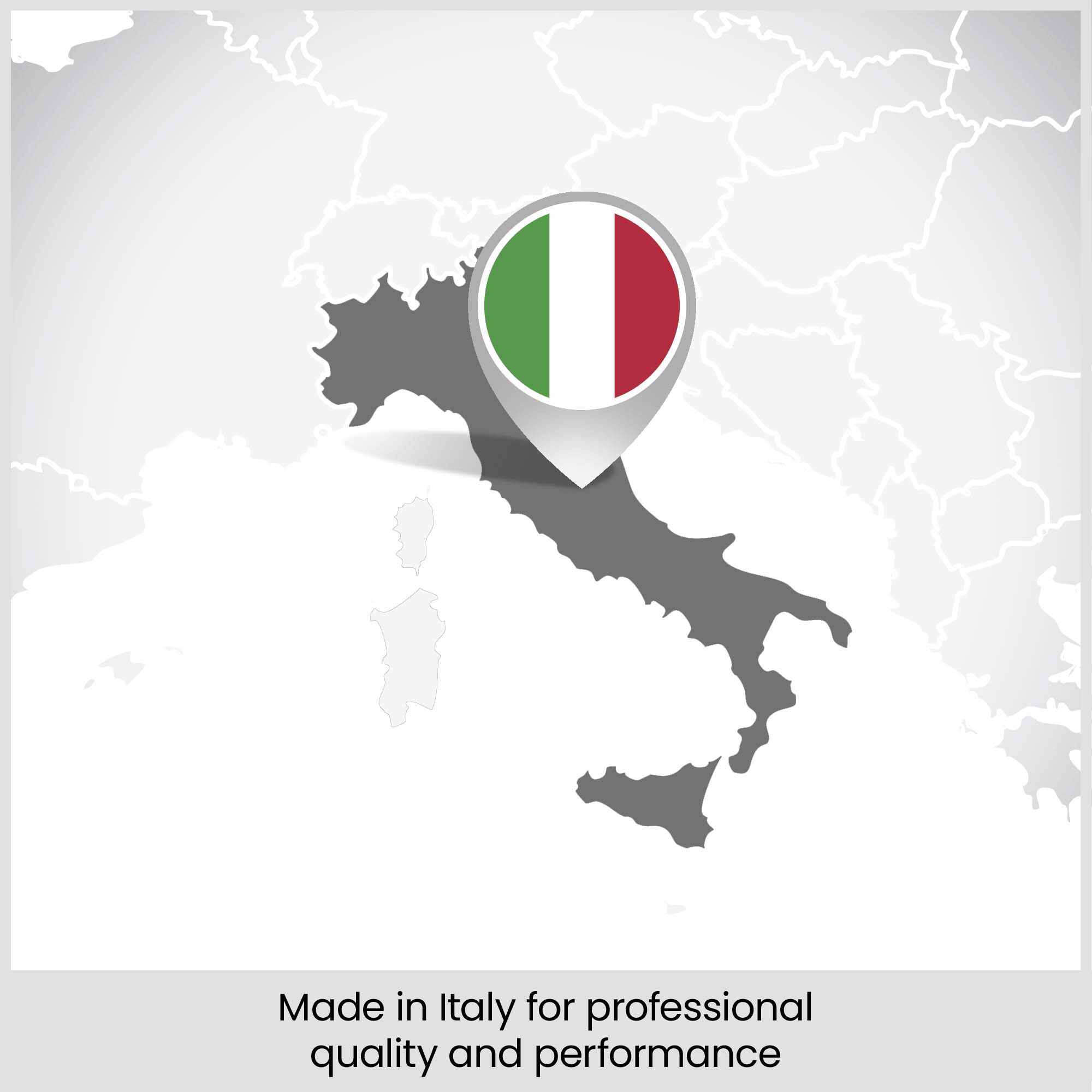 Made in Italy for professional quality & performance